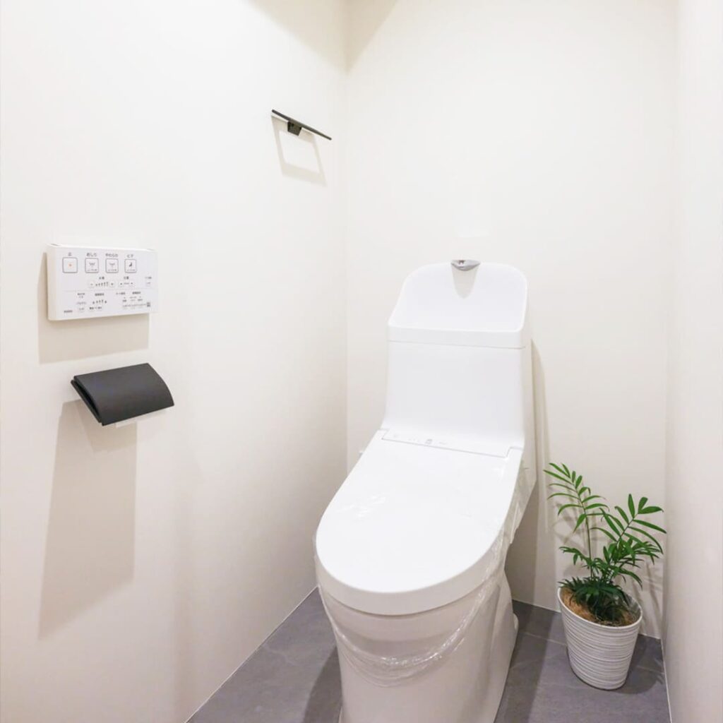 三田ナショナルコートのウォシュレット付トイレ